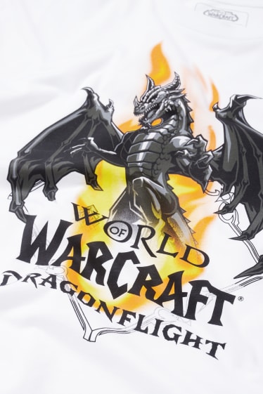 Kinder Jungen - World of Warcraft - Kurzarmshirt - weiß