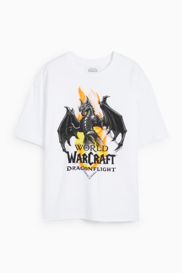 Kinder Jungen - World of Warcraft - Kurzarmshirt - weiß