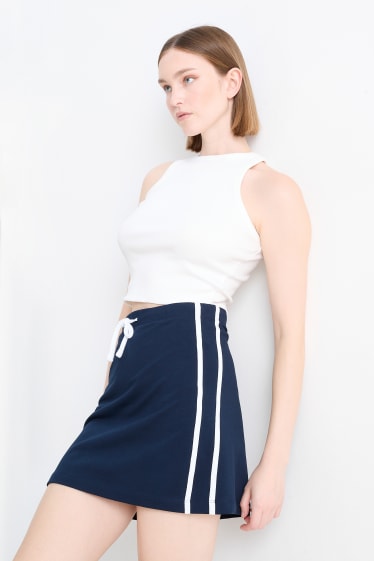 Women - Cropped top - white