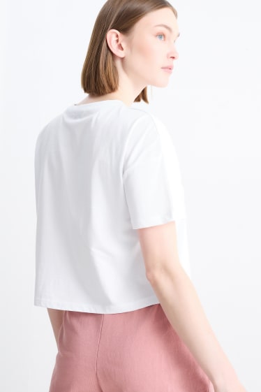 Damen - T-Shirt - weiß