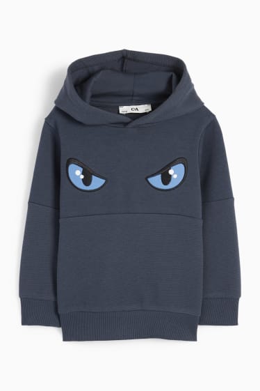 Enfants garçons - Dragon - sweat à capuche - bleu foncé