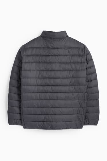 Men - Quilted jacket - dark gray