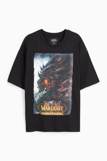 Kinder Jungen - World of Warcraft - Kurzarmshirt - schwarz