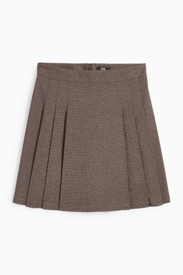 Damen - Minirock - braun