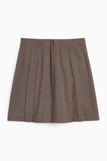 Damen - Minirock - braun