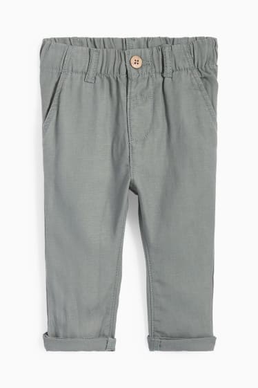 Miminka - chlapci - Outfit pro miminka - 2dílný - zelená
