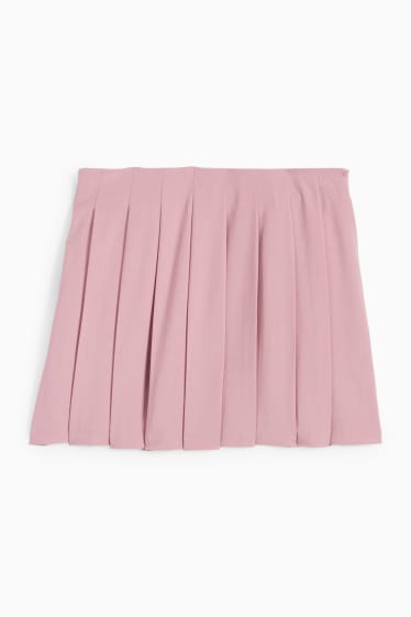 Femei - Fustă pantaloni - roz