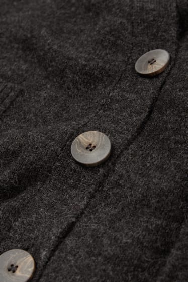 Femmes - Gilet en maille - gris foncé