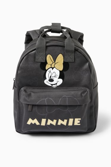 Enfants filles - Minnie Mouse - sac à dos - gris foncé