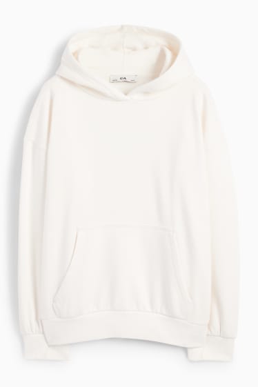 Enfants filles - Sweat à capuche - crème