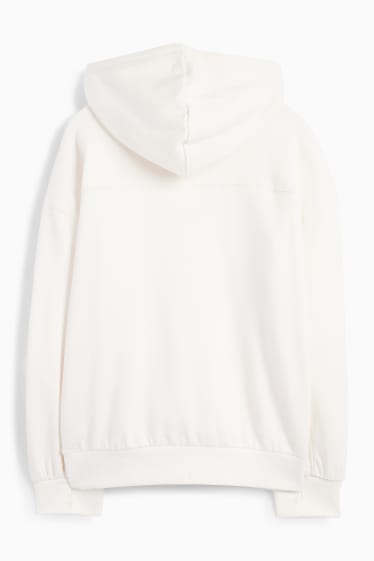 Enfants filles - Sweat à capuche - crème