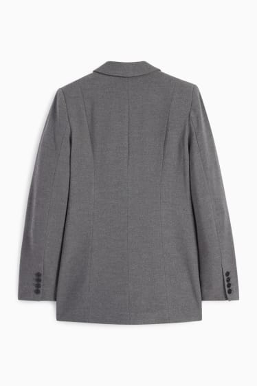 Dona - Longblazer oversized - gris fosc