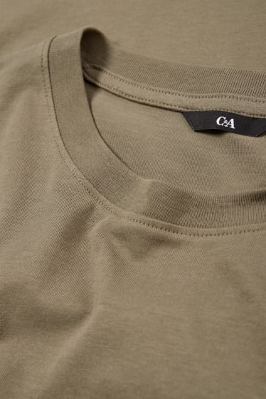 Uomo - Maglia a maniche lunghe - kaki