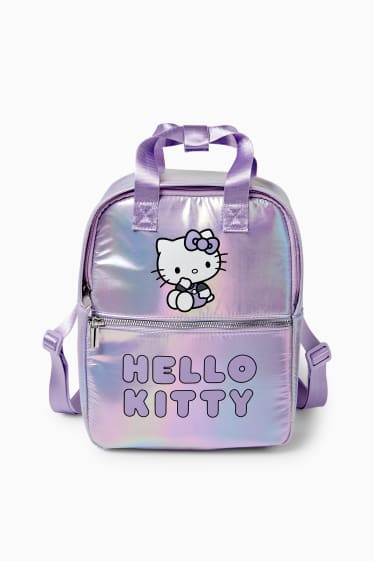 Copii - Fete - Hello Kitty - rucsac - aspect lucios - mov