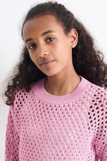 Bambine - Maglione - fucsia