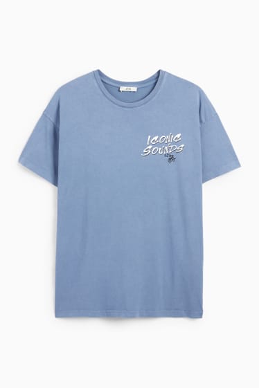 Damen - T-Shirt - blau
