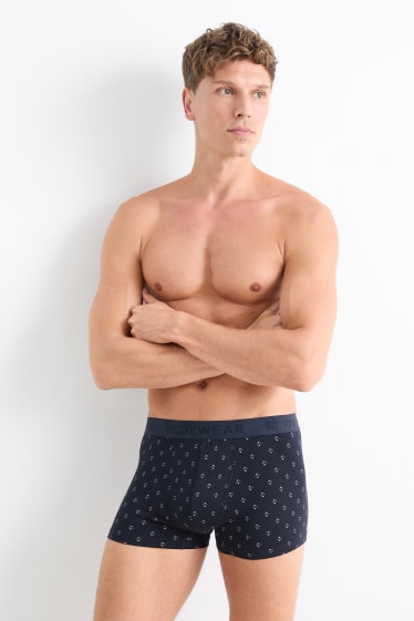 Herren - Multipack 3er - Trunks - dunkelblau