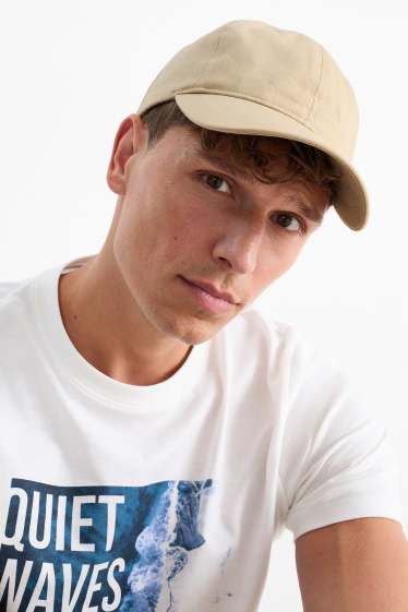 Herren - Cap - beige