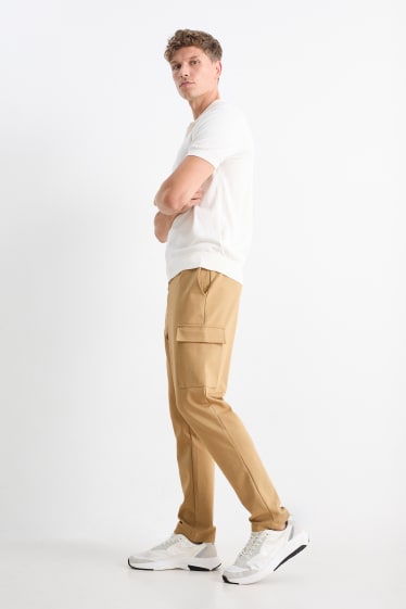 Hommes - Pantalon de jogging cargo - Flex - kaki