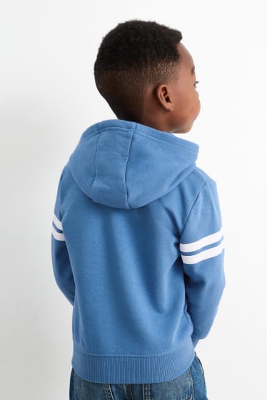Kinder Jungen - Waschbär - Hoodie - blau