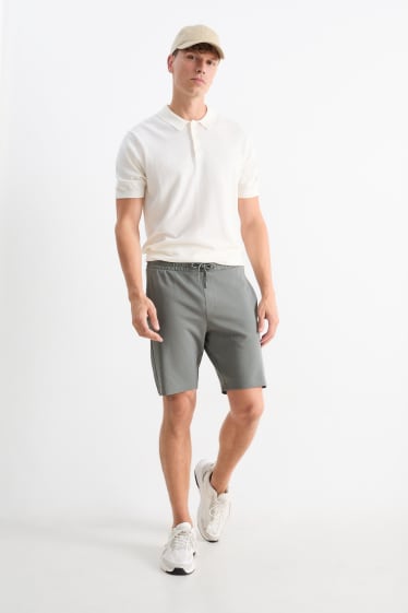 Home - Pantalons curts de xandall - verd