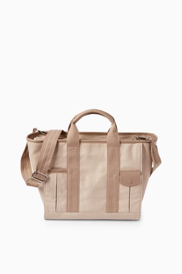Femmes - Sac à bandoulière amovible - beige