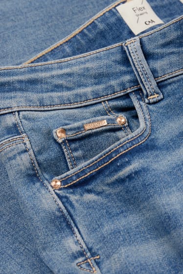 Femmes - Skinny jean - mid waist - shaping jean - Flex - LYCRA® - jean bleu
