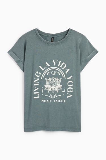 Damen - Funktions-T-Shirt - grün