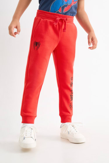Children Boys - Multipack of 3 - Spider-Man - joggers - red