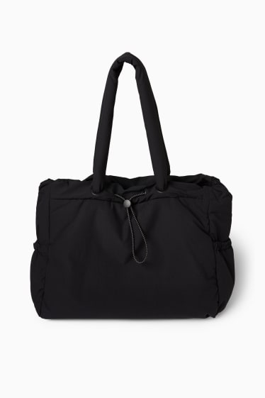Dámské - Kabelka shopper - černá
