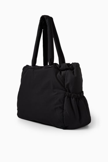 Dámské - Kabelka shopper - černá