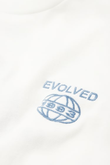 Hommes - T-shirt surdimensionné - blanc