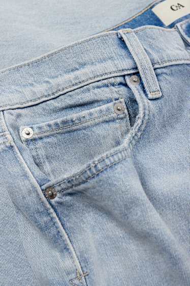 Home - Baggy jeans - texà blau clar