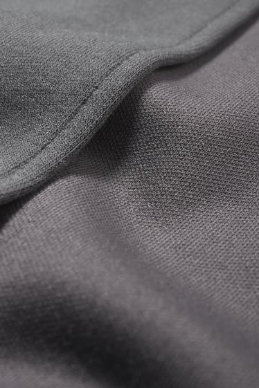 Damen - Basic-Bleistiftrock - dunkelgrau