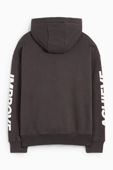 Niños - Baloncesto - sudadera con capucha - negro