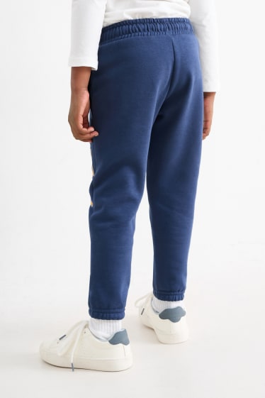 Bambini - Confezione da 3 - pantaloni sportivi - blu scuro