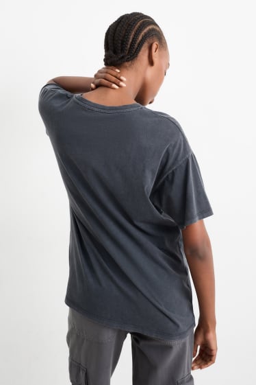 Damen - T-Shirt - dunkelgrau