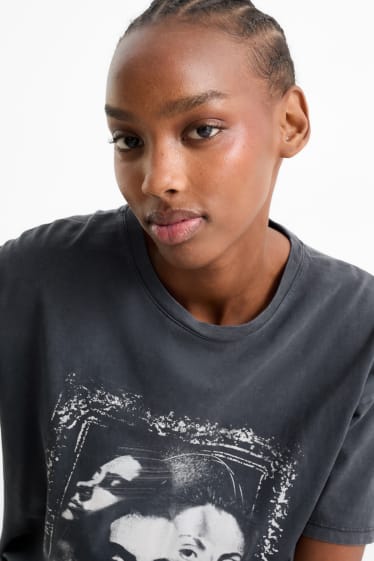 Damen - T-Shirt - dunkelgrau