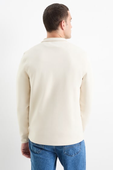 Heren - Sweatshirt - beige