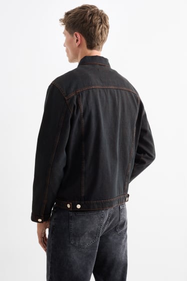 Hommes - Veste en jean - jean bleu foncé