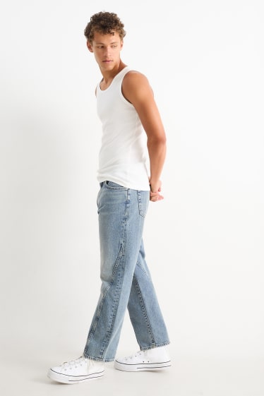 Herren - Relaxed Jeans - jeansblau