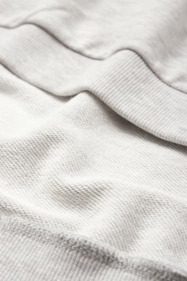Damen - Sweatshirt - hellgrau-melange