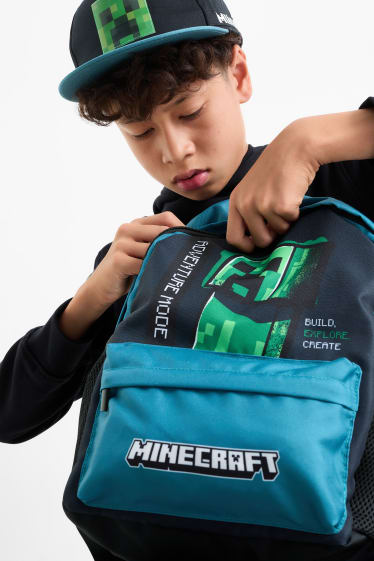 Copii - Băieți - Minecraft - rucsac - negru