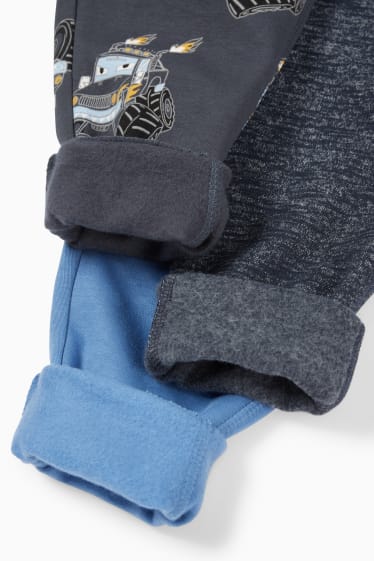 Children Boys - Multipack of 3 - monster truck - joggers - blue / gray