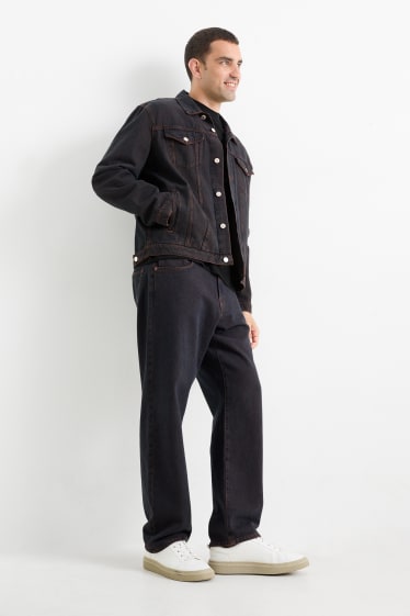 Uomo - Relaxed jeans - marrone