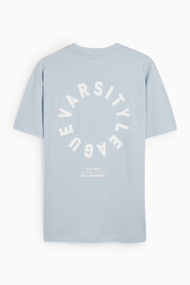 Uomo - T-shirt - azzurro