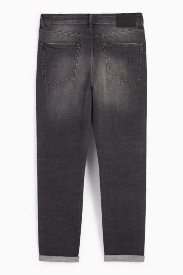 Femmes - Boyfriend jean - mid waist - LYCRA® - jean gris foncé