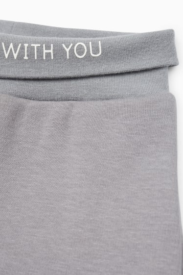 Bébés garçons - Animaux sauvages - ensemble nouveau-né - 2 pièces - gris / beige
