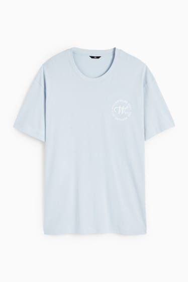 Uomo - T-shirt - azzurro