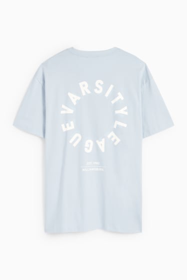 Uomo - T-shirt - azzurro